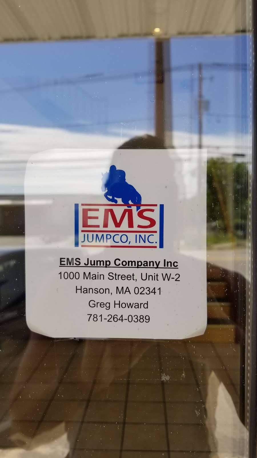 EMS Jump Company, Inc. | 1000 Main Street, W-2, Box 11, Hanson, MA 02341 | Phone: (781) 264-0389