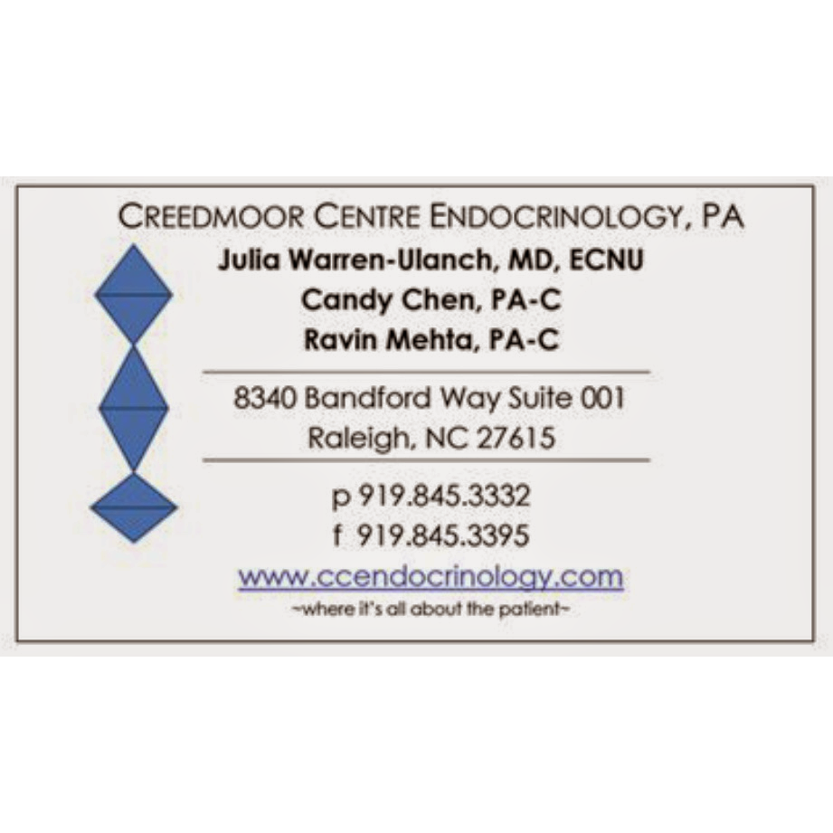 Creedmoor Centre Endocrinology | 8340 Bandford Way # 001, Raleigh, NC 27615, USA | Phone: (919) 845-3332