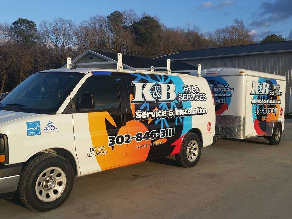 K & B HVAC Services | 18228 Whitesville Rd, Delmar, DE 19940, USA | Phone: (302) 846-3111