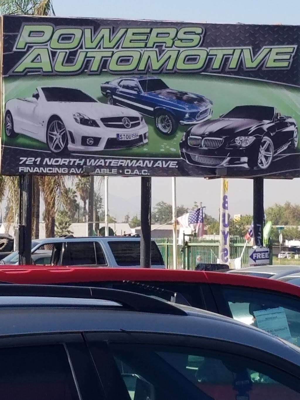 Powers Automotive | 721 N Waterman Ave, San Bernardino, CA 92410, USA | Phone: (951) 581-4270