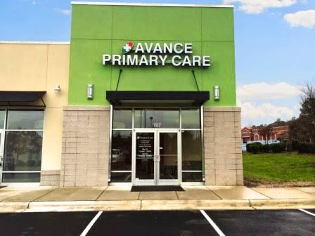 Avance Primary Care - Northeast Raleigh | 7510 Ramble Way #107, Raleigh, NC 27616, USA | Phone: (919) 747-3033