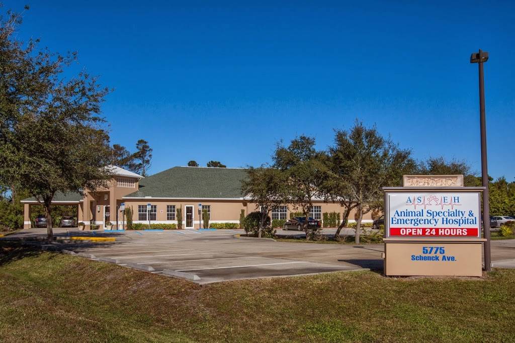 Animal Specialty & Emergency Hospital | 5775 Schenck Ave, Rockledge, FL 32955, USA | Phone: (321) 752-7600