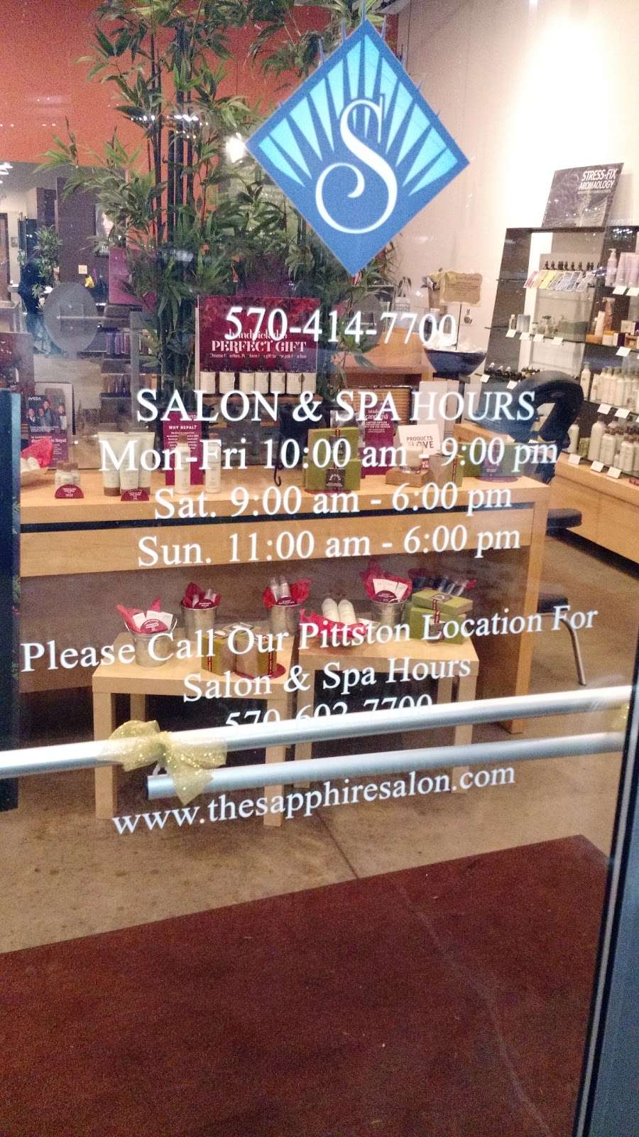 The Sapphire Salon | 2211 Shoppes Blvd, Moosic, PA 18507, USA | Phone: (570) 414-7700