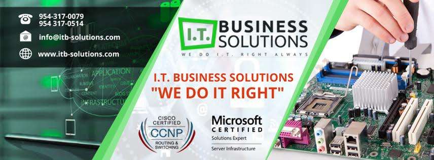 I.T. Business Solutions Unlimited LLC | 3900 W Commercial Blvd #235, Tamarac, FL 33309 | Phone: (954) 317-0079