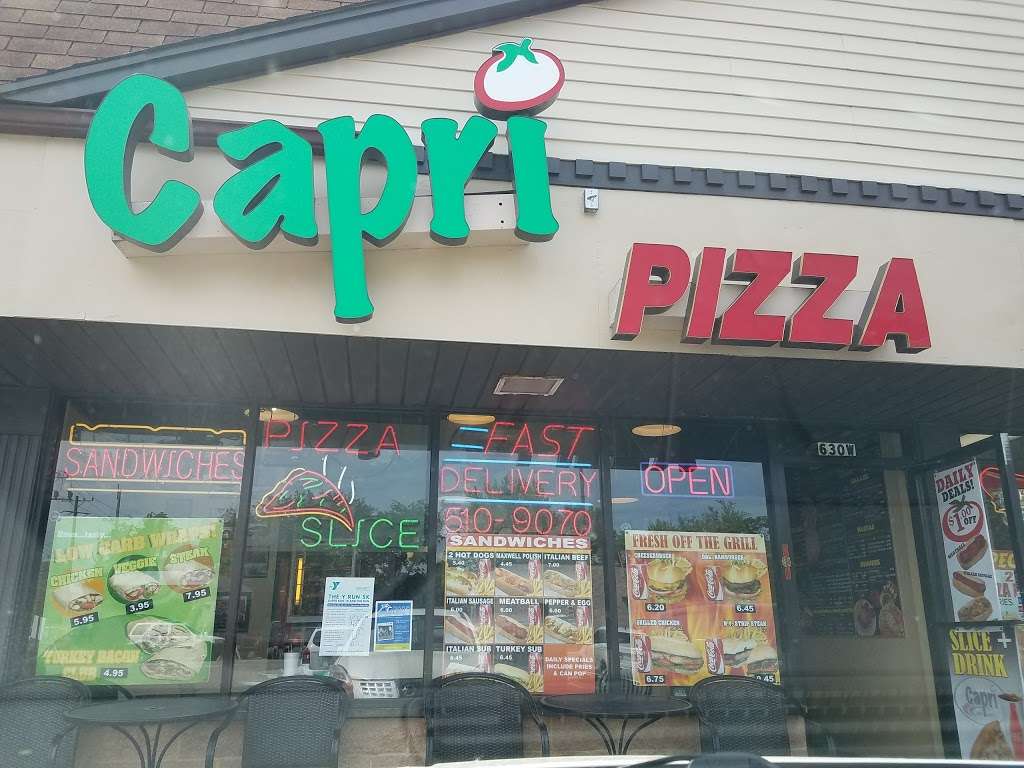 Capri Pizza & Pasta | 630 Roosevelt Rd, Wheaton, IL 60187, USA | Phone: (630) 510-9070