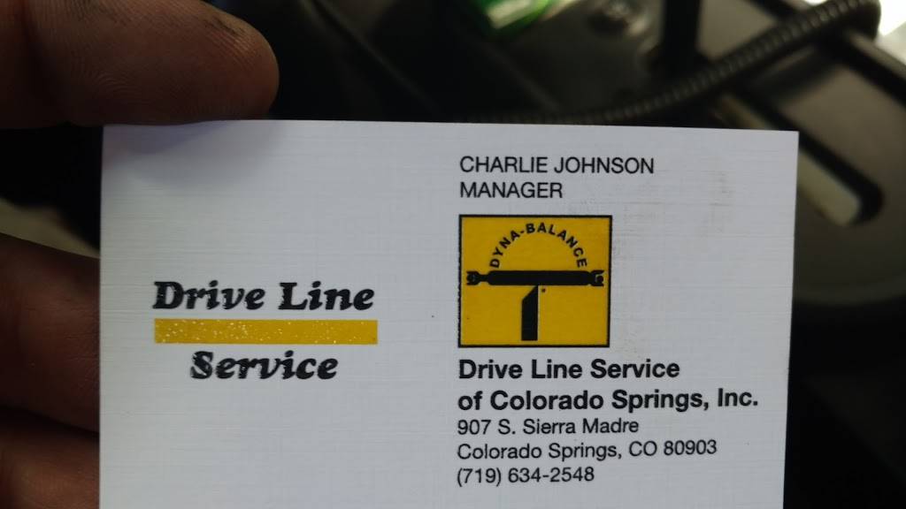 Drive Line Service Of Co Spgs Inc | 907 S Sierra Madre St, Colorado Springs, CO 80903, USA | Phone: (719) 634-2548
