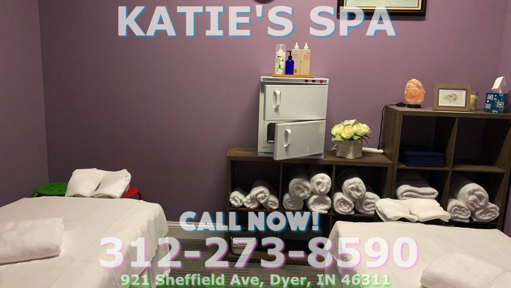 Katie’s Spa | 921 Sheffield Ave, Dyer, IN 46311, USA | Phone: (312) 273-8590