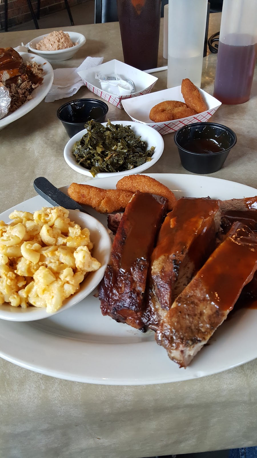 Hillbillys Barbeque & Steaks | 720 McAdenville Rd, Lowell, NC 28098, USA | Phone: (704) 824-8838