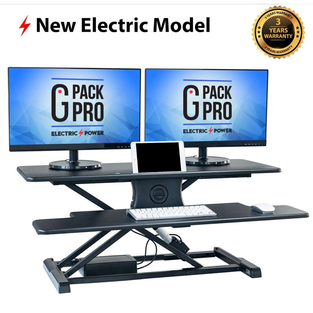 G-PACK PRO Standing Desk | 1291 S Vintage Ave, Ontario, CA 91761, USA | Phone: (818) 448-3637