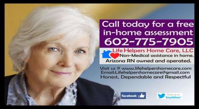 Life Helpers Home Care | 11201 N Tatum Blvd #300, Phoenix, AZ 85028, USA | Phone: (602) 775-7905