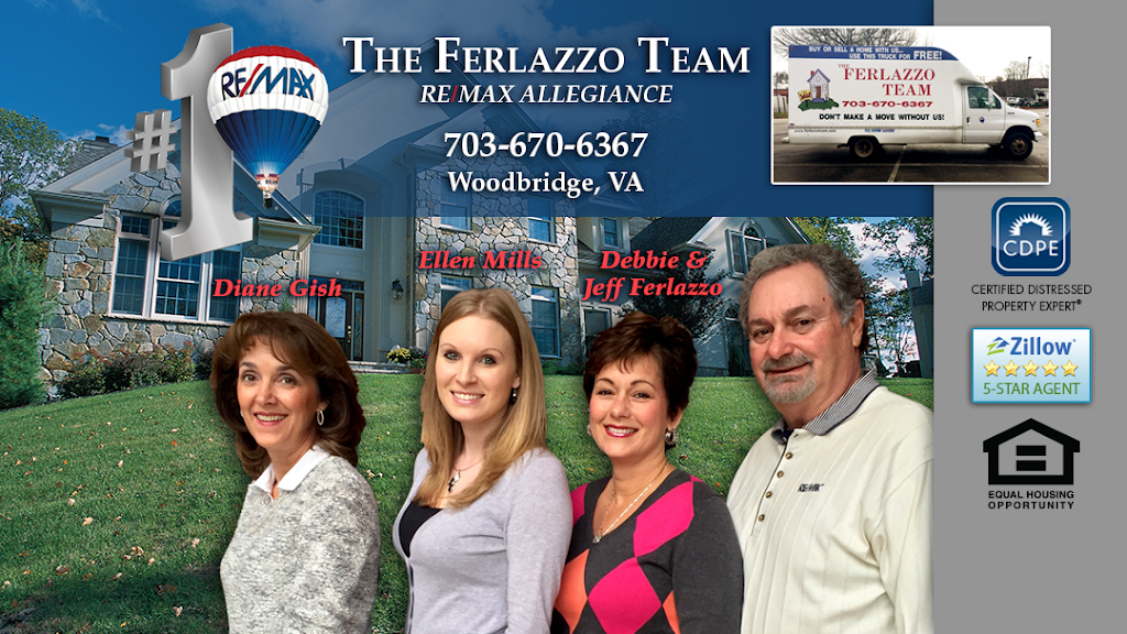 The Ferlazzo Team: RE/MAX Allegiance | 14142 Minnieville Rd #211, Woodbridge, VA 22193, USA | Phone: (703) 670-6367