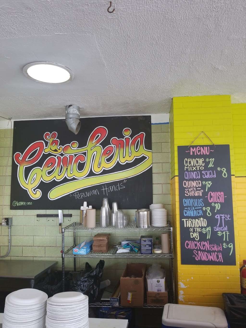 La Cevicheria | 97-01 Shore Front Pkwy, Rockaway Beach, NY 11693, USA | Phone: (347) 600-8489