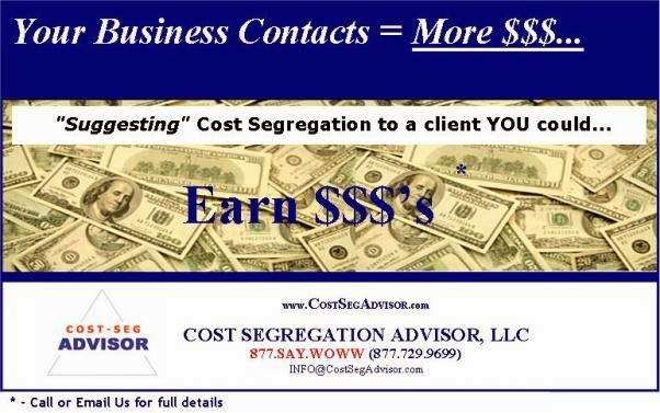 Cost Segregation Advisor, LLC ( ORLANDO / FLORIDA ) | Lake Mary, FL 32795 | Phone: (877) 729-9699