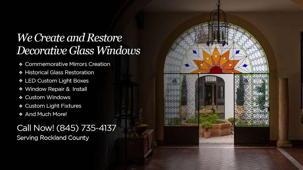 Full Circle Glass Studio | 62 Walter St, Pearl River, NY 10965, USA | Phone: (845) 735-4137