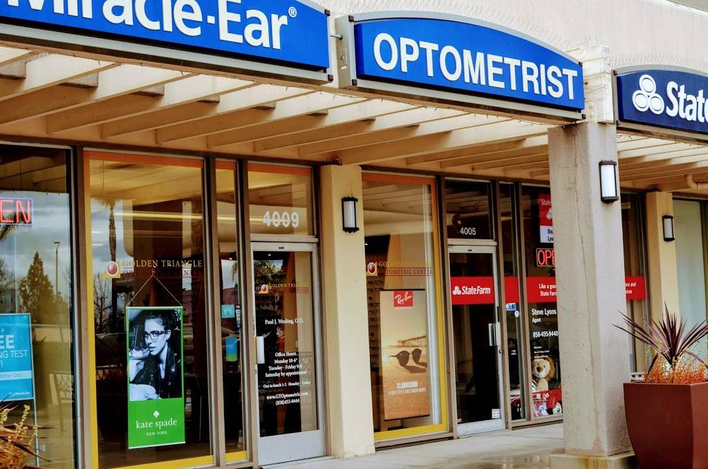 Golden Triangle Optometric Center | 4009 Governor Dr, San Diego, CA 92122, USA | Phone: (858) 453-0444