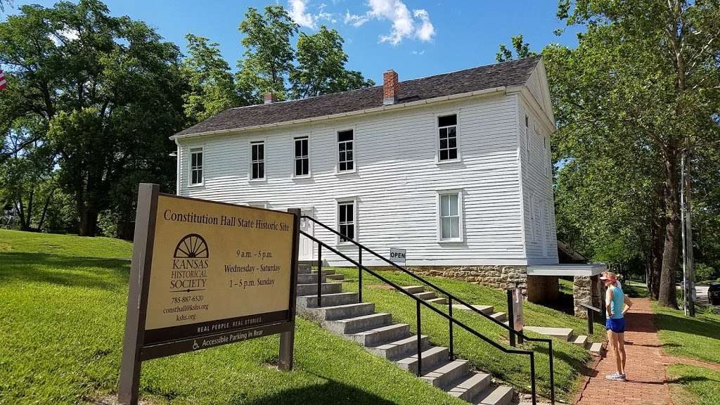 Constitution Hall State Historic Site | 319 Elmore St, Lecompton, KS 66050, USA | Phone: (785) 887-6520