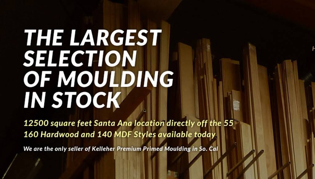 World of Moulding | 3041 Main St, Santa Ana, CA 92707 | Phone: (714) 556-7772