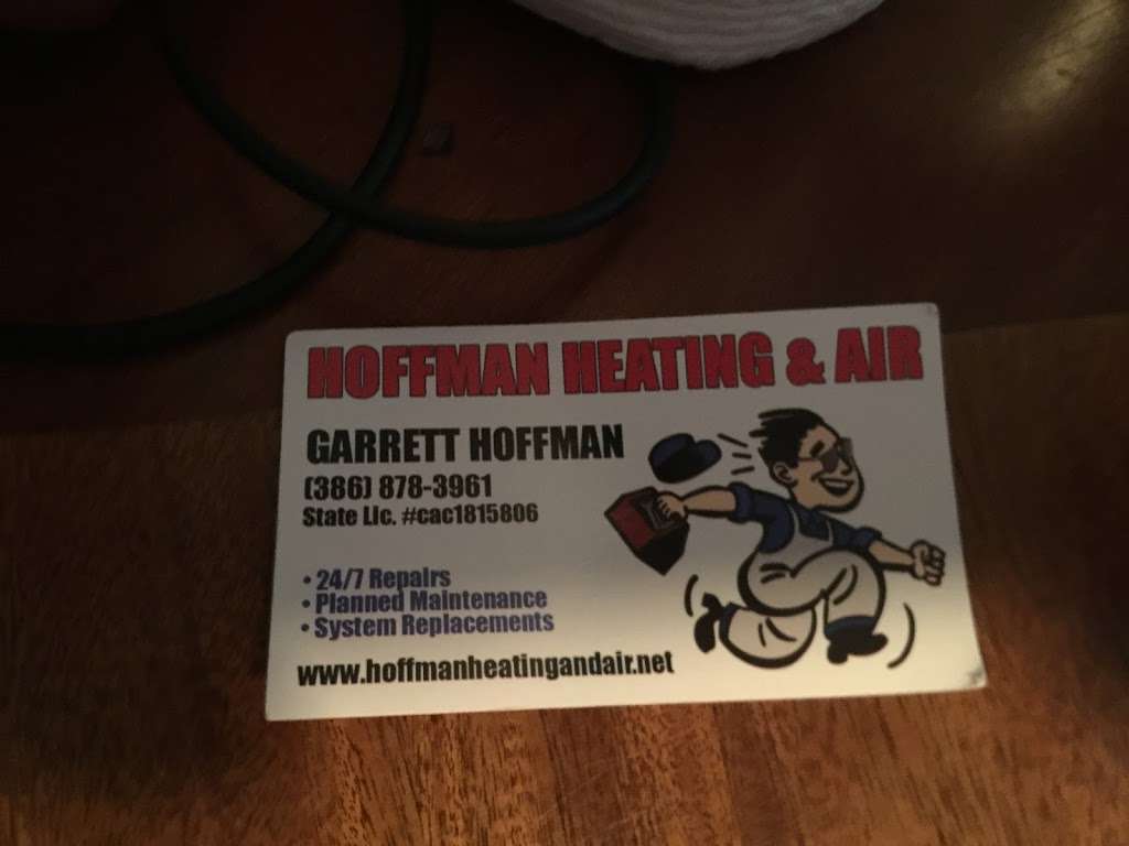 Hoffman Heating and Air,Inc. | 39 Periwinkle Dr, DeBary, FL 32713, USA | Phone: (386) 878-3961