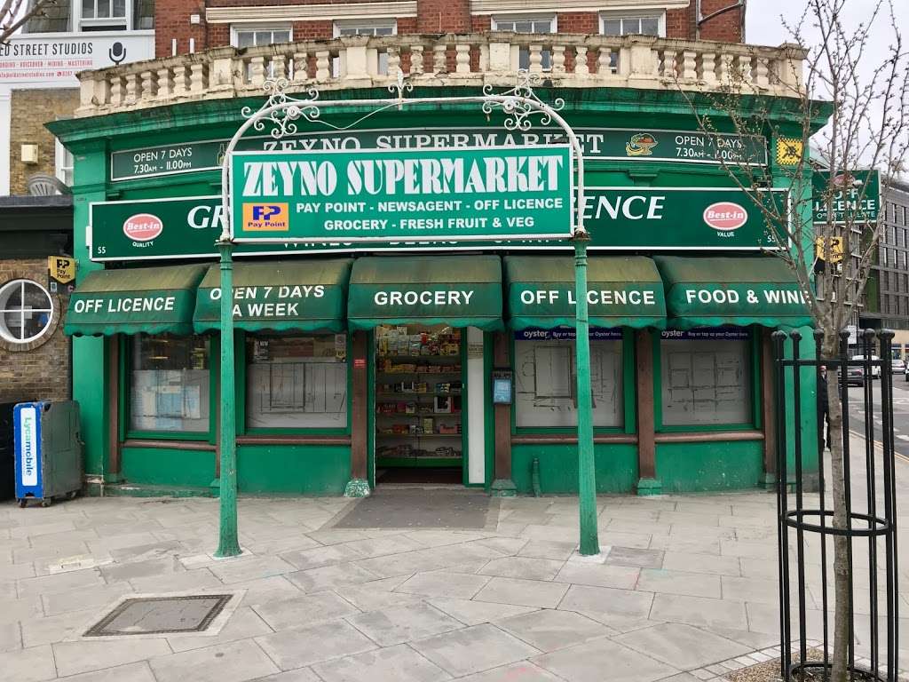 Zeyno Supermarket | 55 New N Rd, Hoxton, London N1 6JB, UK