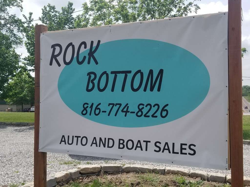 Rock Bottom Auto & Boat Sales | 28009 County Hwy 8-S, Lees Summit, MO 64086, USA | Phone: (816) 774-8226