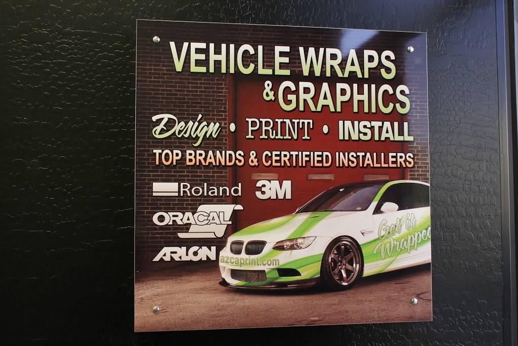 AZCA Signs & Wraps | 13128 W Foxfire Dr #101, Surprise, AZ 85378, USA | Phone: (623) 533-5739