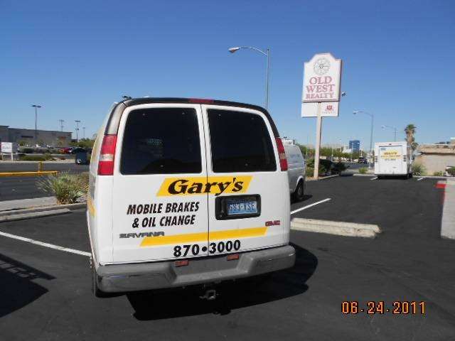 Garys Mobile Brakes | 5800 W Rosada Way, Las Vegas, NV 89130, USA | Phone: (702) 870-3000