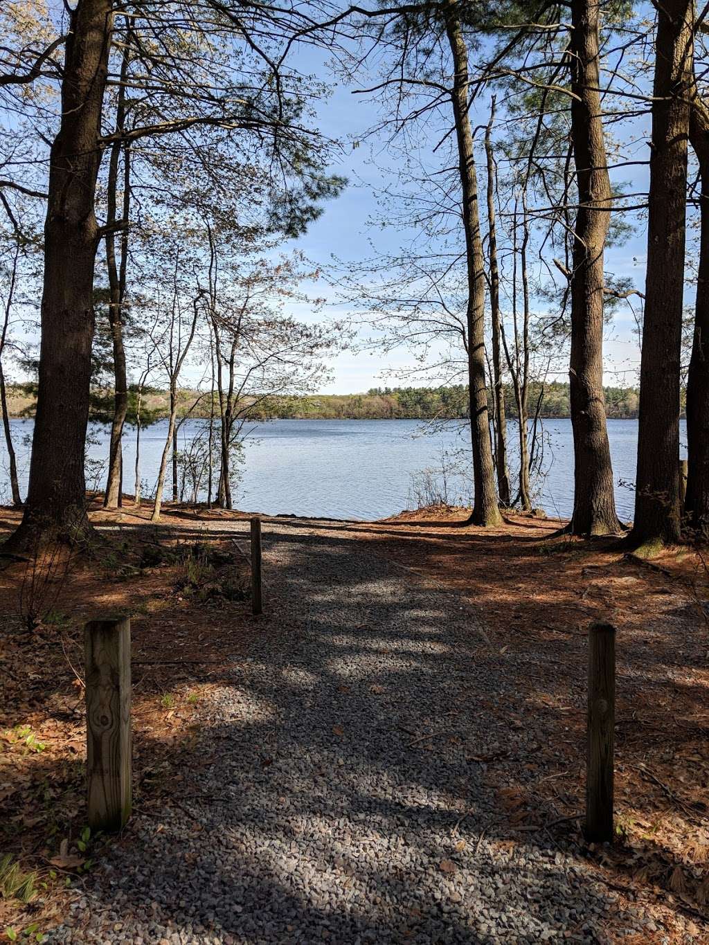 Johnsons Pond Parking and Car-top Boat Access | Groveland, MA 01834, USA