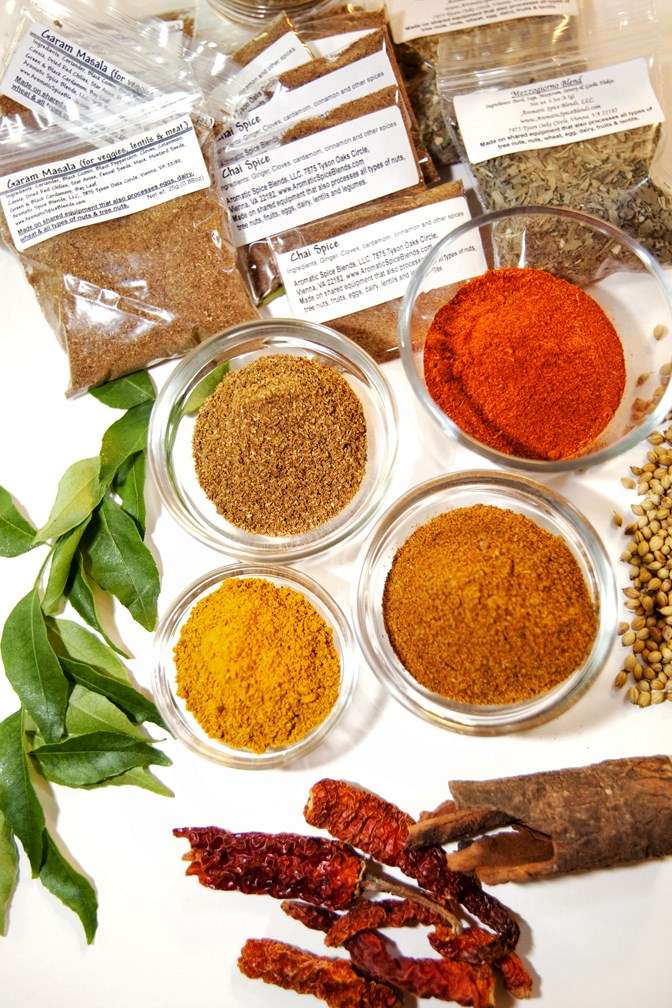 Aromatic Spice Blends | 43671 Trade Center Pl Suite 166, Sterling, VA 20166, USA | Phone: (703) 477-6865