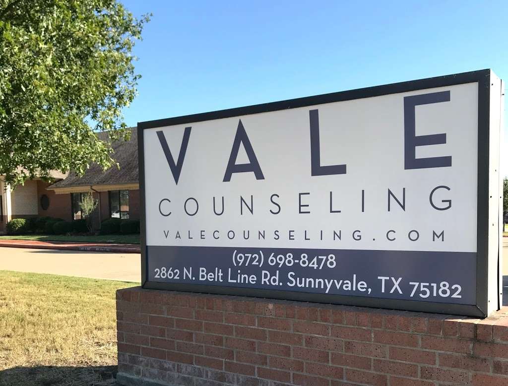 The Vale Counseling and Therapeutic Center | 2862 N Belt Line Rd, Sunnyvale, TX 75182, USA | Phone: (972) 698-8478