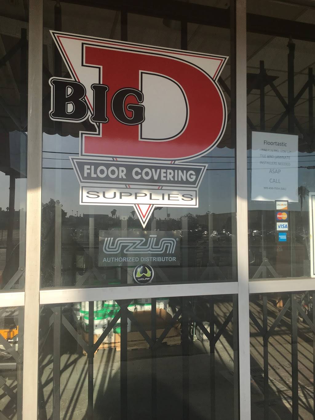 Big D Floor Covering Supplies 913 S Arrowhead Ave San Bernardino Ca 92408 Usa
