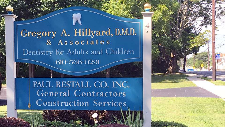 Gregory A Hillyard DMD | 47 State Rd, Media, PA 19063, USA | Phone: (610) 566-0291