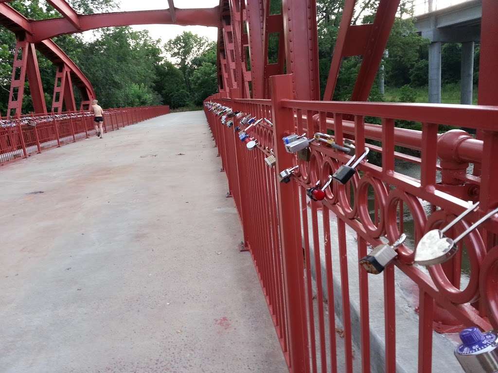 Old Red Bridge - Love Locks | Red Bridge Rd &, Blue River Rd, Kansas City, MO 64131, USA | Phone: (816) 513-7527