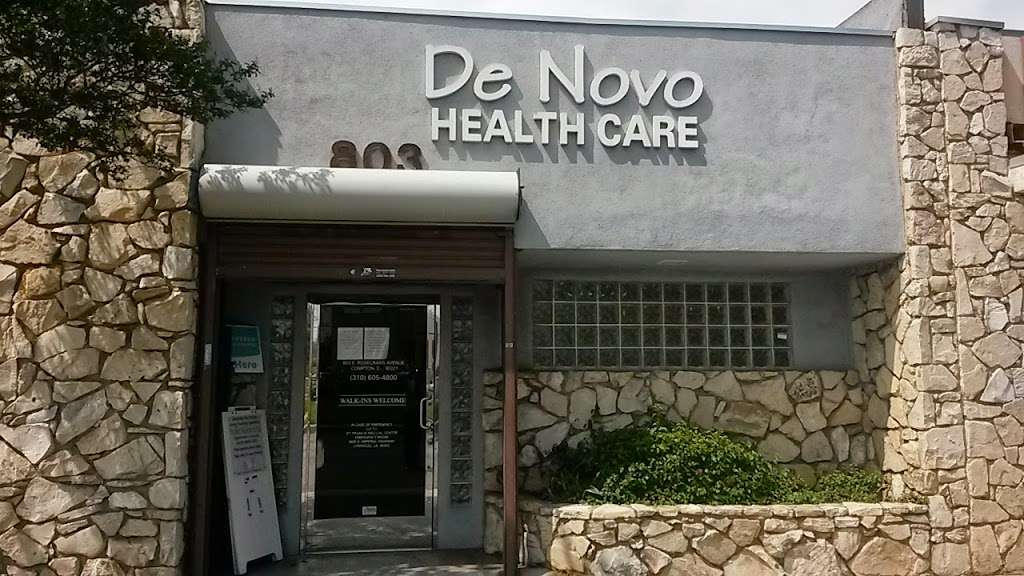 De Novo Health Care Inc. | 803 Rosecrans Ave, Compton, CA 90221, USA | Phone: (310) 605-4800