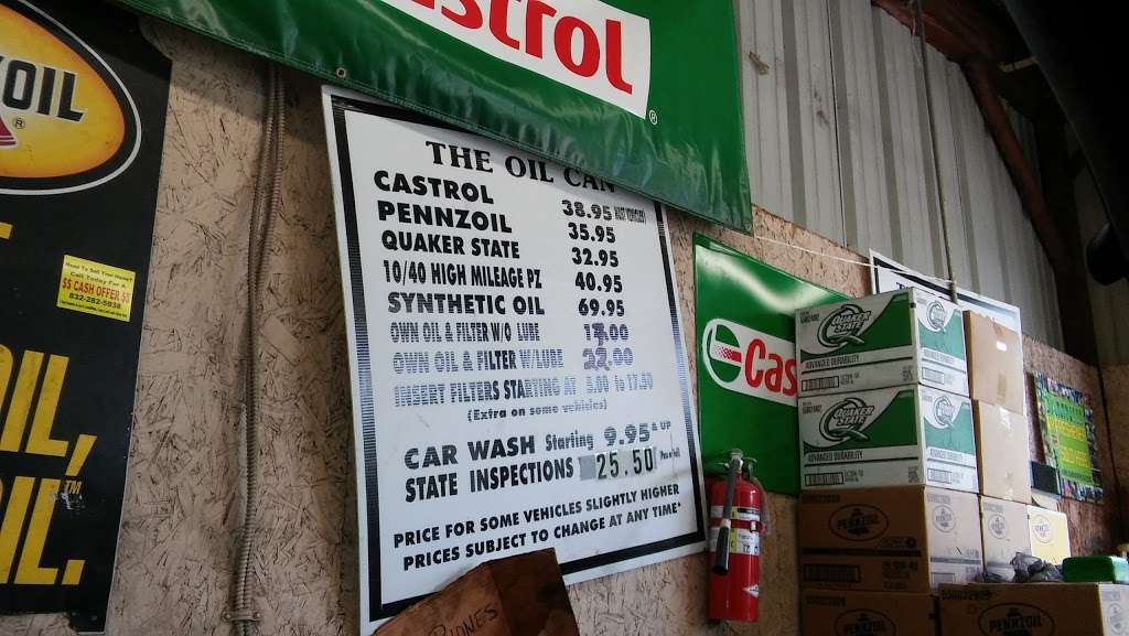 The Oil Can | 6006 Wayside Dr, Houston, TX 77028 | Phone: (713) 676-0814