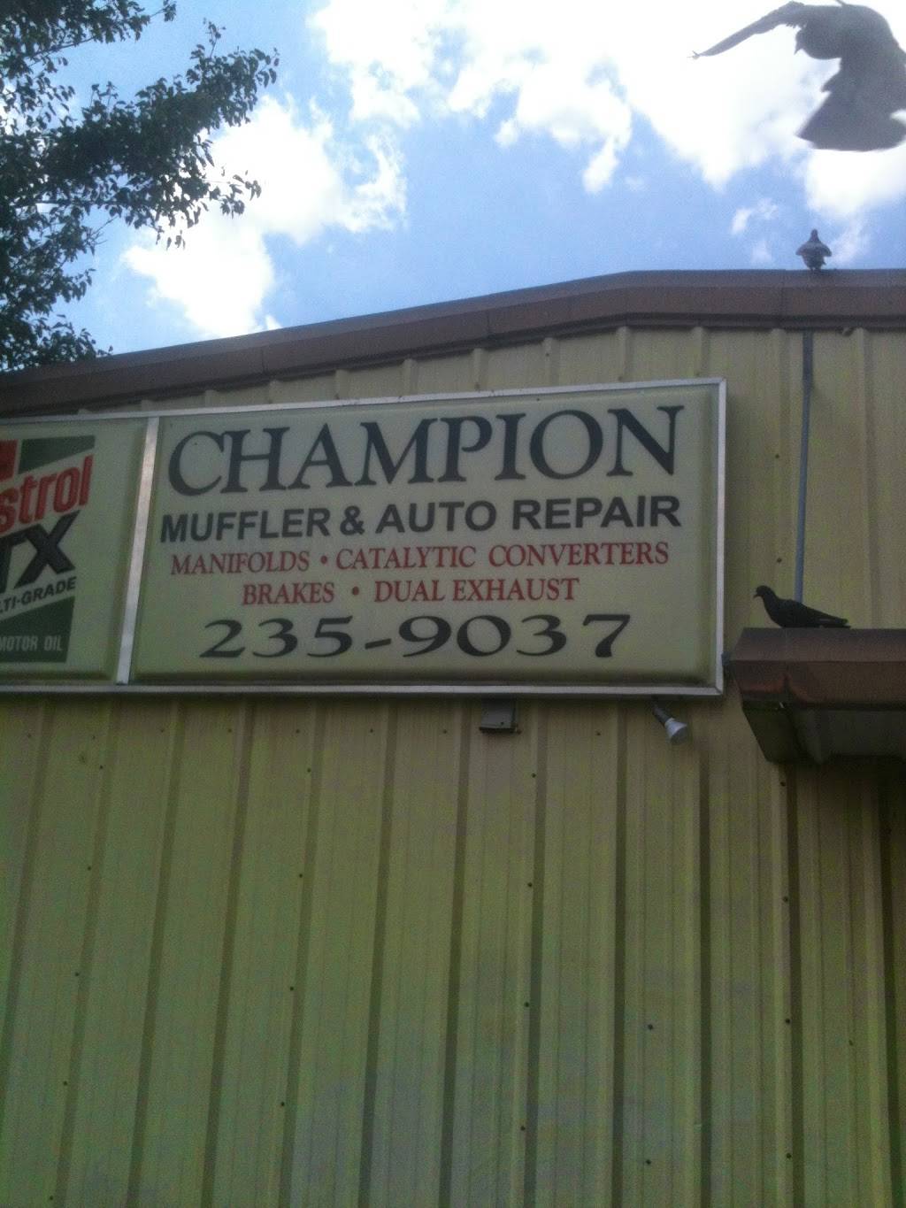 Champion Muffler & Auto Repair | 1019 SW 22nd St, Oklahoma City, OK 73109, USA | Phone: (405) 235-9037