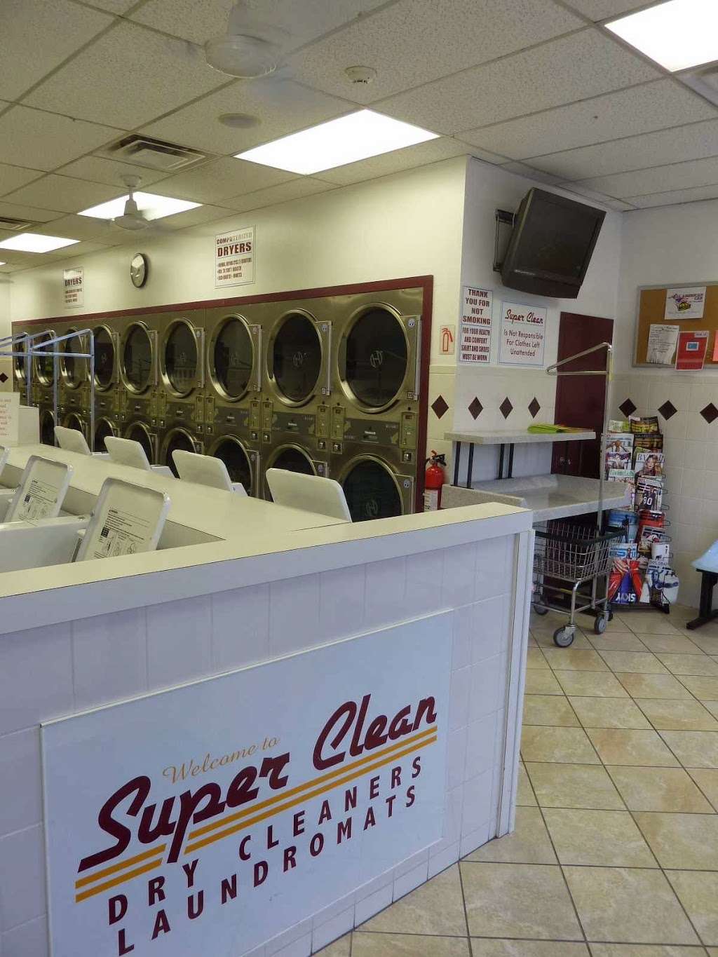 Super Clean Laundromats and Dry Cleaners | 1520 Boulevard, Seaside Heights, NJ 08751, USA | Phone: (732) 793-1113