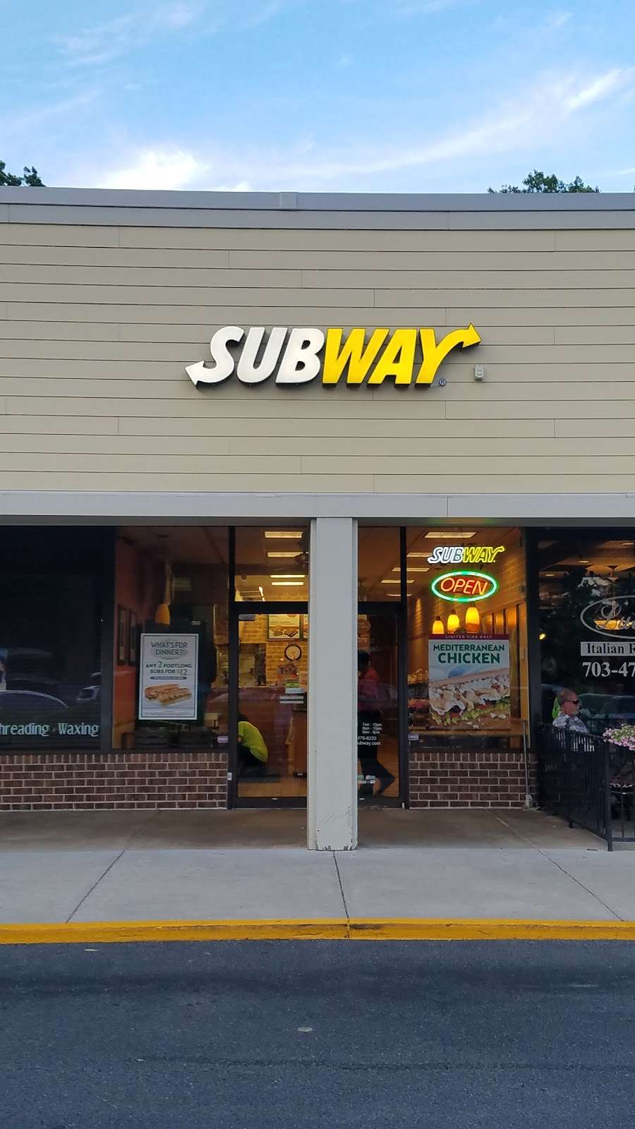 Subway | 2527 John Milton Dr, Fox Mill Rd Unit 4, Herndon, VA 20171, USA | Phone: (703) 476-6220