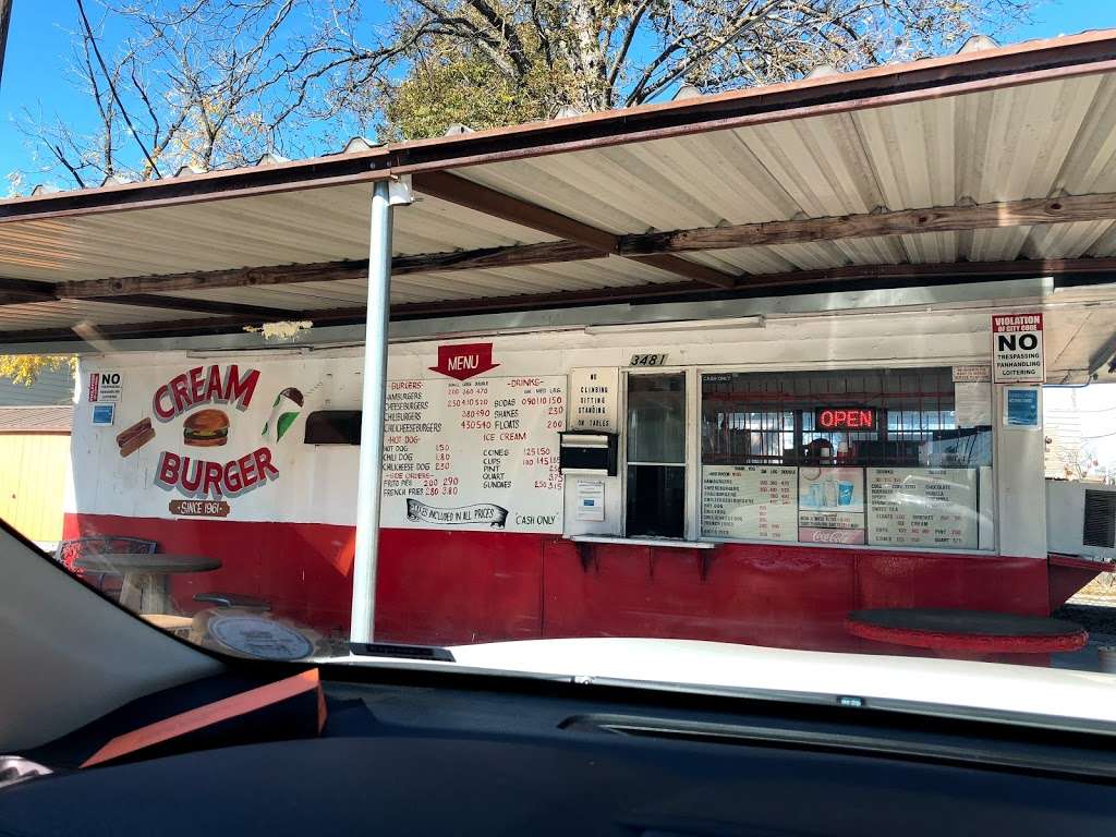 Cream Burger | 3481 Elgin St, Houston, TX 77004, USA | Phone: (713) 659-7660