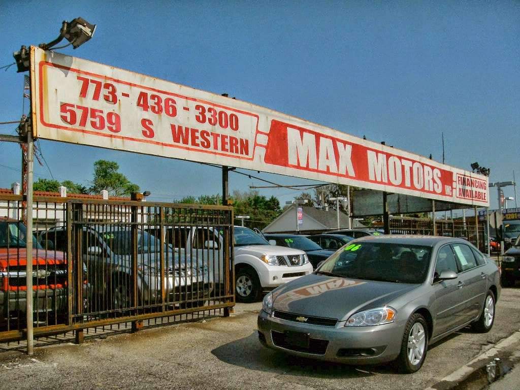 Max Motors Inc | 5759 S Western Ave, Chicago, IL 60636, USA | Phone: (773) 436-3300