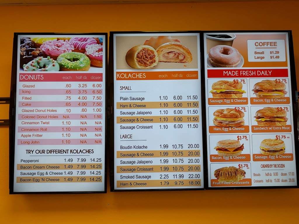 Donut Shack | 10003 Farm to Market 2920, Tomball, TX 77375, USA | Phone: (832) 843-6662