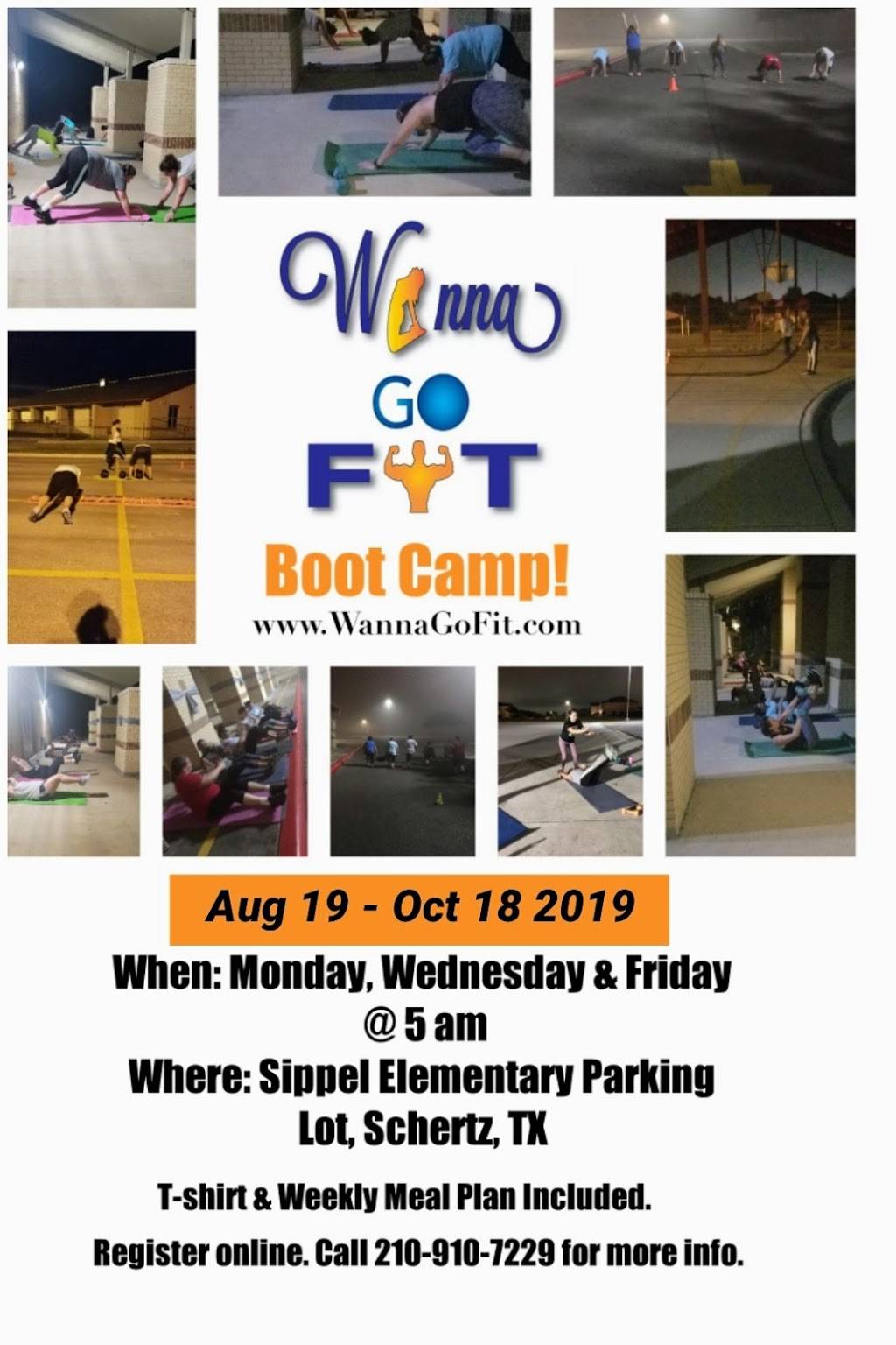 Wanna Go Fit LLC | 725 FM1103 #983, Cibolo, TX 78108, USA | Phone: (210) 910-7229