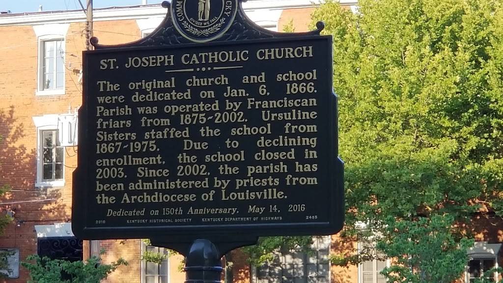 St Joseph Catholic Church | 1406 E Washington St, Louisville, KY 40206, USA | Phone: (502) 583-7401