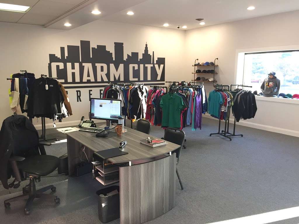 Charm City Screen Print | 12128 Long Green Pike, Glen Arm, MD 21057, USA | Phone: (410) 592-2394