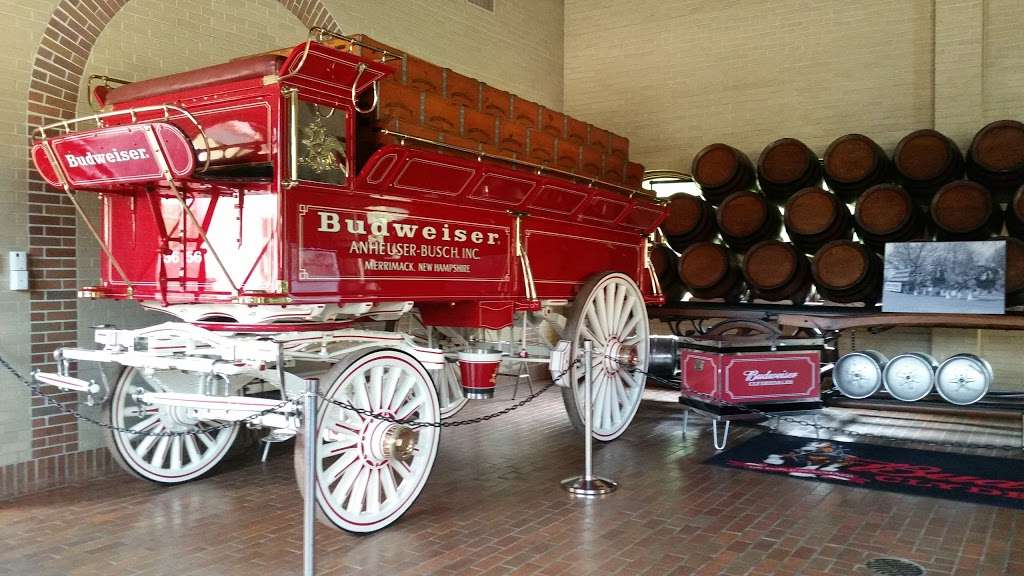 Budweiser Brewery Experience | 221 Daniel Webster Hwy, Merrimack, NH 03054 | Phone: (603) 595-1202