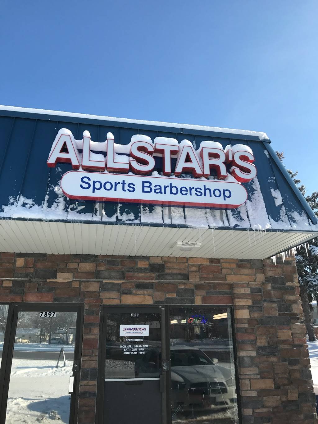 Allstars Sports Barbershop | 7899 E River Rd, Minneapolis, MN 55432, USA | Phone: (612) 475-8189