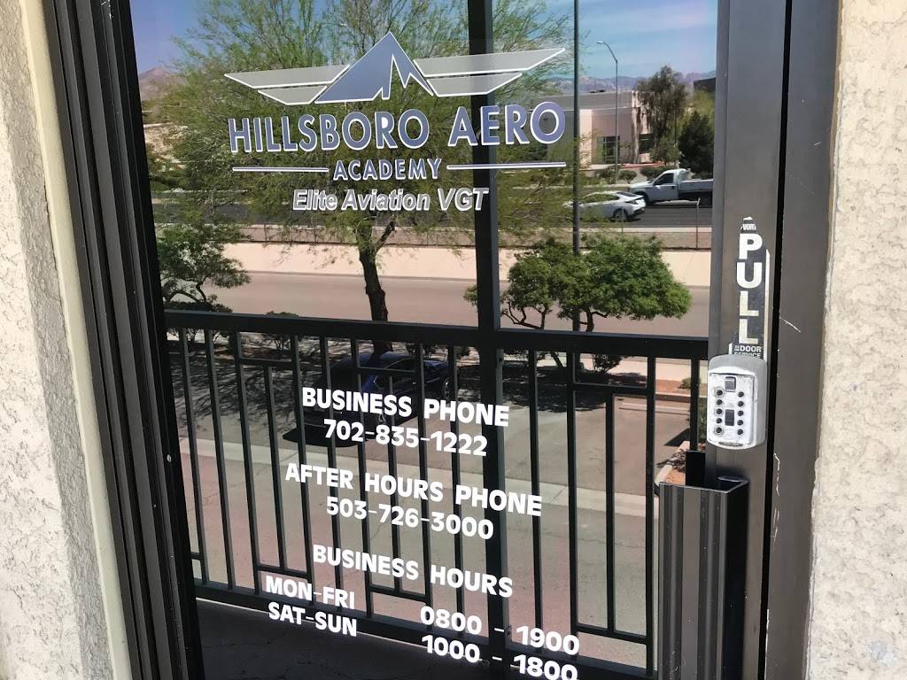 Hillsboro Aero Academy Elite Aviation VGT | 2722 Perimeter Rd Suite 110, North Las Vegas, NV 89032, USA | Phone: (702) 835-1222