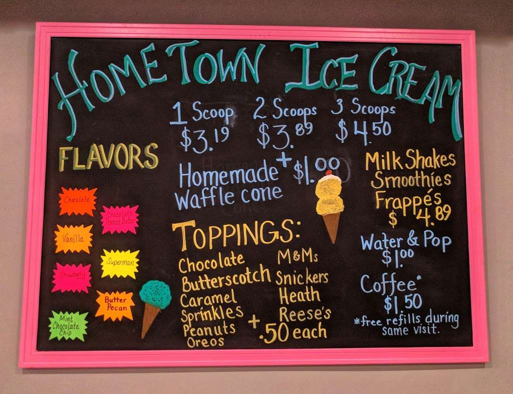 Pink Spoon Cafe and Ice Cream | 110 S Main St, Kirklin, IN 46050 | Phone: (765) 461-4817