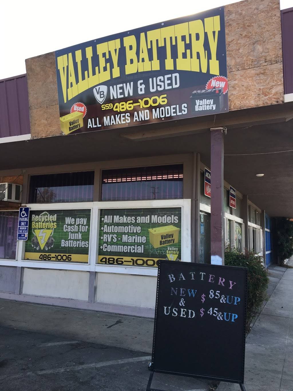 Valley Battery | 3034 E McKinley Ave, Fresno, CA 93703, USA | Phone: (559) 486-1006