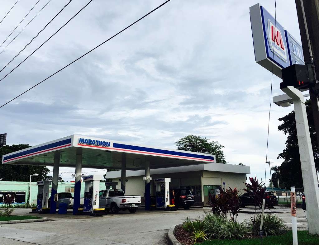 Marathon Gas | 3034 Johnson St, Hollywood, FL 33021, USA | Phone: (954) 986-4938