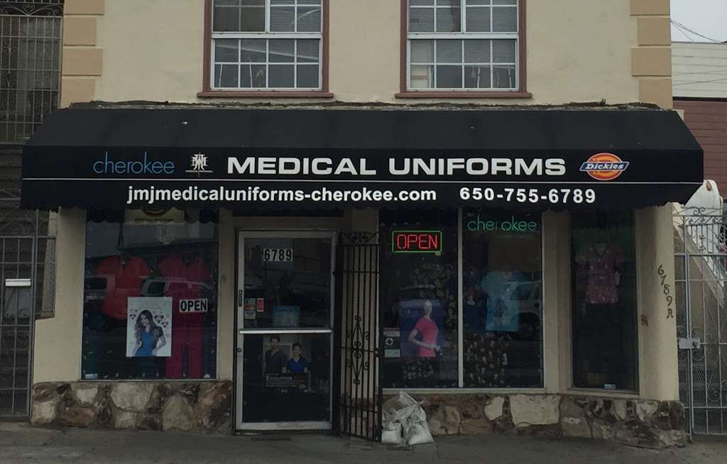 JMJ Medical Uniforms | 6789 Mission St, Daly City, CA 94014, USA | Phone: (650) 755-6789